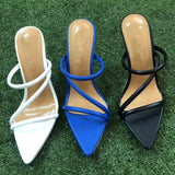 kamames kamames Summer 2023 New Plus-Size High-Heeled Sandals Are Breathable And Stylish In Sandals And Drag Size 43 Shoes