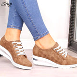kamames Adisputent Summer Women Flats Shoes Female Hollow Breathable Mesh Casual Shoes for Ladies slip on flats Loafers shoes Beach