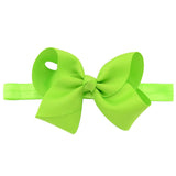 1 PCS Newborn Kids Headband Bows Grosgrain Ribbon Bow Elastic Headwear Headbands Hair Bands DIY Hair Accessories 608