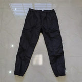 New Side Patch Embroidery Pants Men Women Metal Nylon Sweatpants Quick-Dry Breathable Badge Pants