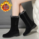 kamames Snow Boots Women Winter Shoes Warm Boots for Cold Winter Fashion Ladies Brand Ankle Botas Women's Boots