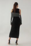 kamames Hazada Knitted Dress - Black