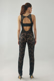 kamames Lucretia Lace Cutout Jumpsuit Set