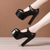 kamames Hates Tiangao Cheongsam Catwalk Shoes, Women's Muffin Soles, Waterproof Platform, Pointed Models, Stage Performance Shoes.
