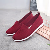 kamames Women Casual Shoes Light Sneakers Breathable Mesh Summer knitted Vulcanized Shoes Plus Size woman flats Shoes Flying net shoes