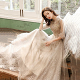 18-Year-old Bar Mitzvah Girl Dress Elegant Hosting Broadcasting Art Exam Clothing Female Vocal Art Exam Dress Bel Canto Solo