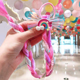 2021 Sweet Colorful Hairpin Lovely Children Girls Hairclip Kids Cute Barrette Cartoon Extension Braider Rainbow Hair Accessories