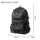 KAMAMES INS New Trendy Casual Backpack Men's Large Capacity Travel Backpack College Students Bag Trendy Brand Computer Bag Women