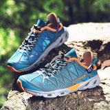 Lightweight Men Sandals Outdoor Shoes Mesh Breathable Sport Sandals Water Shoes Fishing Sneaker Women Hiking Sandals Aqua Shoes