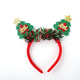 2021 New Year Women Girls Cute Christmas Antlers Santa Claus Hairbands Sweet Hair Decorate Headband Fashion Hair Accessories