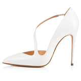 kamames Leather High Heels, Fine High Heels, Elegant Pointed Single Shoes Supply E-Commerce Direct Sales