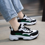 kamames Women's Shoes New Korean Version of All-match Student Sports Shoes Ladies Casual Shoes Ins Super Fire Running Shoes