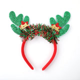 2021 New Year Women Girls Cute Christmas Antlers Santa Claus Hairbands Sweet Hair Decorate Headband Fashion Hair Accessories