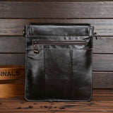 KAMAMES New Business Shoulder Bag Casual Men's Leather Material Holding Closed-Toe Layer Cowhide Multi-Functional Crossbody Men's Bag