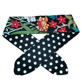 kamames Women Vintage 50s Skull Print Dot Headband Hair Accessories Hairband Bow Rockabilly Pinup Wire Scarf 16 Styles