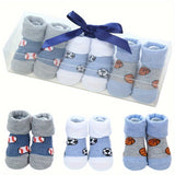 3 Pairs Newborn Baby Short Socks, Spring And Autumn Anti-sweat Socks Infant, Cute Soccer Cartoon Baby Boy Socks Suitable For Winter Use