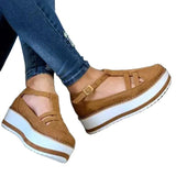 kamames Size 2023 Popular Style Sandals Women's Thick Bottom Buckle Women's Sandals Direct Sale Muffin Soles Women's Shoes