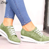 kamames Adisputent Summer Women Flats Shoes Female Hollow Breathable Mesh Casual Shoes for Ladies slip on flats Loafers shoes Beach