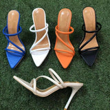 kamames kamames Summer 2023 New Plus-Size High-Heeled Sandals Are Breathable And Stylish In Sandals And Drag Size 43 Shoes