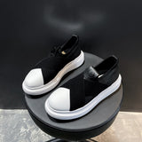 kamames Autumn Women Shoes 2022 New High Top Comfortable Lightweight Flats Women Casual Sneakers Platform Woman Footwear
