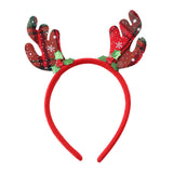 2021 New Year Women Girls Cute Christmas Antlers Santa Claus Hairbands Sweet Hair Decorate Headband Fashion Hair Accessories