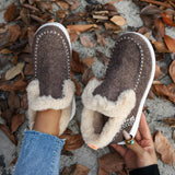 kamames kamames New Thick Bottom Snow Boots Women Add Velvet And Thick Hair Warm Large Size Sewing Bag Women's Cotton Shoes