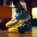 Men Breathable Basketball Shoes Man's Shockproof High Top Sneakers Cushioning Sport Shoes Outdoor Training Jordan Ankle Boots