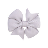 2 Inches Candy Color Baby Mini Small Bowknot Hair Clips For Cute Girls Safety Hairpins Barrettes Headwear Kids Hair Accessories