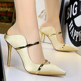 BIGTREE Shoes Woman Pumps 2022 Pointed Toe Women Heels Stiletto Female Shoes Sexy Party Shoes Fashion Heeled Shoes 7 Colour