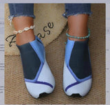 kamames Style 23 Summer Shallow Mouth New Leisure Flying Weave Large-Size Sports Shoes Women's Single Shoes