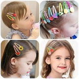 5/15 Pcs/Set Girls Cute Cartoon Animals Fruit 5 Cm Hairpins Children Lovely Hair Clips Barrettes Gift Kids Hair Accessories Gift