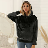 kamames Hair Dresser Popular Style 2023 Fashion Sweater With Velvet Autumn And Winter Hoodie