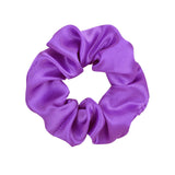 4 inches Women Multicolor Silk Scrunchie Elastic Handmade Hair Band Ponytail Holder Hairband Headband Hair Accessories