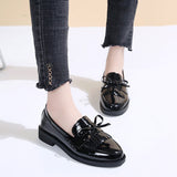 kamames kamames Size Small Leather Shoes Korean Version Summer Shoes With Skirt Single Shoes Female Low Top Casual Shoes Grandma Shoes