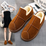 kamames trade large size yards cotton shoes women's winter plus velvet new thick warm all-match snow boots uggs botines mujer