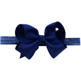 1 PCS Newborn Kids Headband Bows Grosgrain Ribbon Bow Elastic Headwear Headbands Hair Bands DIY Hair Accessories 608