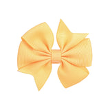 2 Inches Candy Color Baby Mini Small Bowknot Hair Clips For Cute Girls Safety Hairpins Barrettes Headwear Kids Hair Accessories