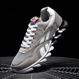 kamames Men Sneakers Breathable Running Shoes Outdoor Sport shoes Fashion Comfortable Casual Couples Gym Shoes Lace Up Flats