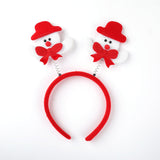 2021 New Year Women Girls Cute Christmas Antlers Santa Claus Hairbands Sweet Hair Decorate Headband Fashion Hair Accessories