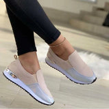 kamames Women Sneaker Slip on Flat Casual Shoes Platform Sport Women's shoes Outdoor Runing Ladies Vulcanized Shoes Zapatillas Mujer