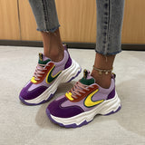 kamames New Spring Daddy Shoes And Women's Color Matching, Breathable Leisure Sports Shoes, Running Shoes With Light And Soft Soles.