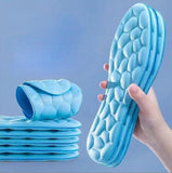 kamames Deodorant Insole Shoe Pads Palmilha 3D Foot Acupressure Insole Men Women Soft Breathable Sports Cushion Inserts
