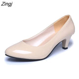 kamames leather Low Heels Shoes Women Professional Shoes Ladies Shallow Mouth Work Shoes Elegant Ladies Office Shoes
