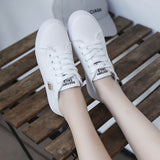 kamames kamames Canvas Shoes Women's Shoes Autumn 2023 New Round Head Shallow Mouth Student Single Shoes Korean Version Of Small White Shoes