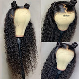 30 Inch Water Lace Front Wigs For Black Women Curly Full Human Hair 360 Wet And Wavy Loose Deep Wave Frontal Wig