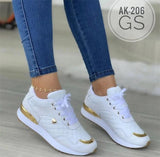 kamames size sneakers shoes women's 2022 new casual shoes heightening single shoes women women flat shoes