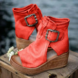 kamames Shoes Women's Summer High-Heeled Fashion Shoes 2023 New High Heels Cool Boots Thick Soles Fish Mouth Sandals Size 40