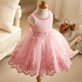 Kamames  Korean Style Children's Wedding Dress Princess Dress Girls' Vest Gauzy Gown Flower Girl Puffy Performance Dress Foreign Trade