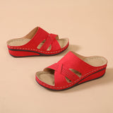 kamames Size Stitches, Slippers, Women's Shoes, Sandals, Sandals, Middle-Aged Mothers, Leisure Slippers, Women's Slippers.