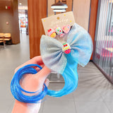 2021 Sweet Colorful Hairpin Lovely Children Girls Hairclip Kids Cute Barrette Cartoon Extension Braider Rainbow Hair Accessories